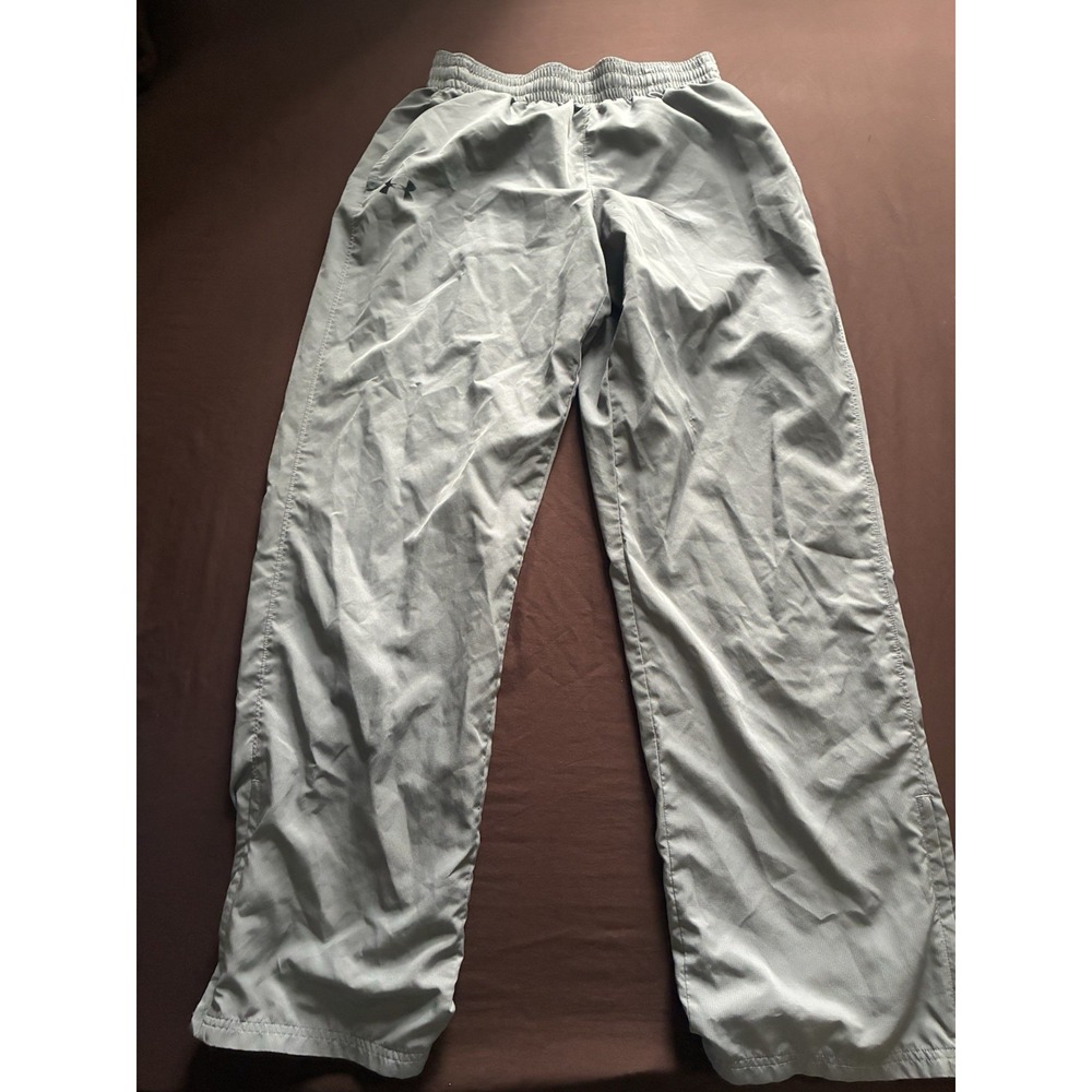 Under Armour Mens HeatGear Track Pants Medium Gray Loose Fit M